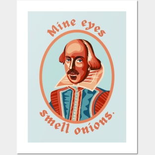 William Shakespeare Portrait and Quote Posters and Art